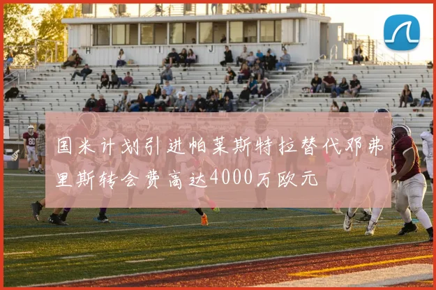 国米计划引进帕莱斯特拉替代邓弗里斯转会费高达4000万欧元